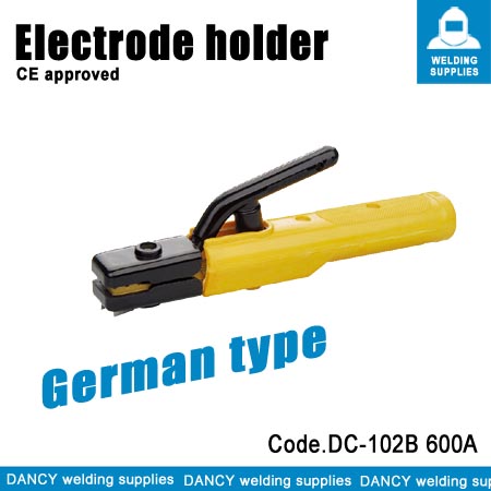 electrode holder for arc welder