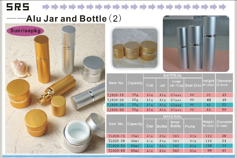 Aluminum Jars & Bottles